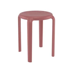 Tabouret Bas (assise +/- 45 Cm)*Tom Tabouret bas sans dossier empilable en polypropylène