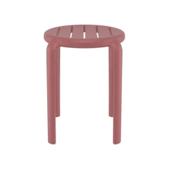 Tabouret Bas (assise +/- 45 Cm)*Tom Tabouret bas sans dossier empilable en polypropylène