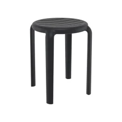 Tabouret Bas (assise +/- 45 Cm)*Tom Tabouret bas sans dossier empilable en polypropylène