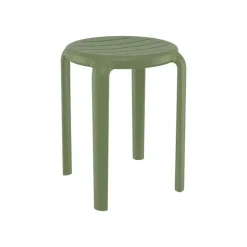 Tabouret Bas (assise +/- 45 Cm)*Tom Tabouret bas sans dossier empilable en polypropylène