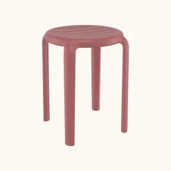 Tabouret Bas (assise +/- 45 Cm)*Tom Tabouret bas sans dossier empilable en polypropylène