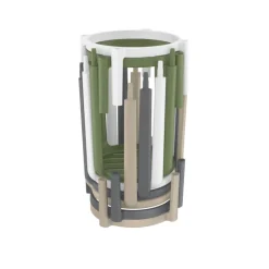 Tabouret Snack (assise +/- 65 Cm)|Tabouret De Bar (assise +/- 80 Cm)*Tom Tabouret snack sans dossier en polypropylène