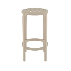 Tabouret Snack (assise +/- 65 Cm)|Tabouret De Bar (assise +/- 80 Cm)*Tom Tabouret snack sans dossier en polypropylène
