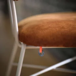 Mobitec Chaise De Salle à Manger|Chaise Salon*Toro ® Chaise cosy minimaliste en tissu et pieds métal