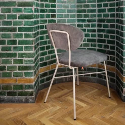 Mobitec Chaise De Salle à Manger|Chaise Salon*Toro ® Chaise cosy minimaliste en tissu et pieds métal