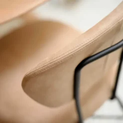 Mobitec Chaise De Salle à Manger|Chaise Salon*Toro ® Chaise cosy minimaliste en tissu et pieds métal