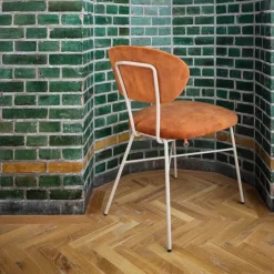 Mobitec Chaise De Salle à Manger|Chaise Salon*Toro ® Chaise cosy minimaliste en tissu et pieds métal