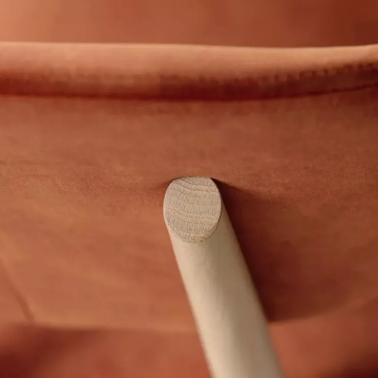 Mobitec Chaise De Salle à Manger|Chaise Salon*Toro ® Chaise moderne avec dossier incurvé en tissu et bois