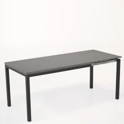 Cancio Table De Cuisine*Toy métal Table de cuisine en céramique avec rallonge hauteur 75 cm