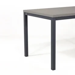Cancio Table De Cuisine*Toy métal Table de cuisine en céramique avec rallonge hauteur 75 cm
