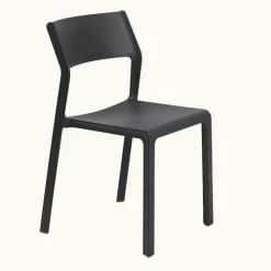 Chaise De Cuisine*Trill bistrot Chaise moderne en polypropylène empilable