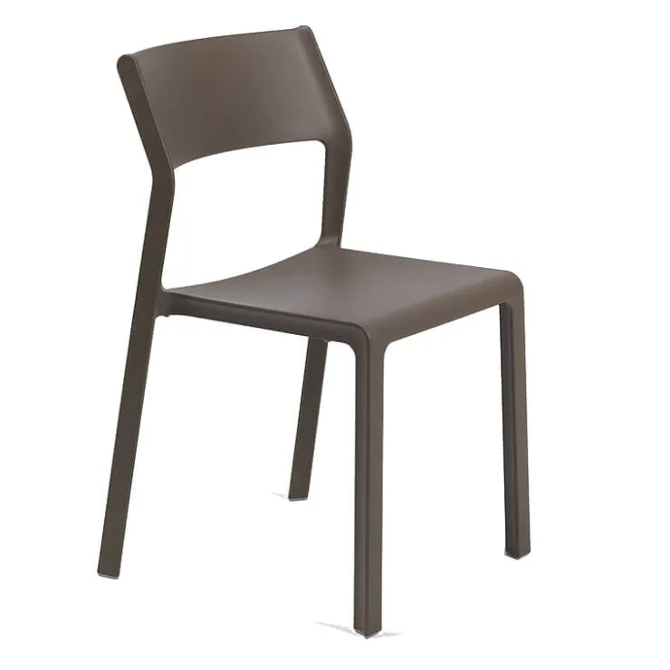 Chaise De Cuisine*Trill bistrot Chaise moderne en polypropylène empilable