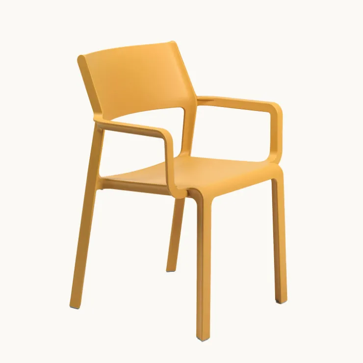 Chaise De Jardin|Fauteuil De Jardin*Trill Fauteuil de jardin empilable en polypropylène