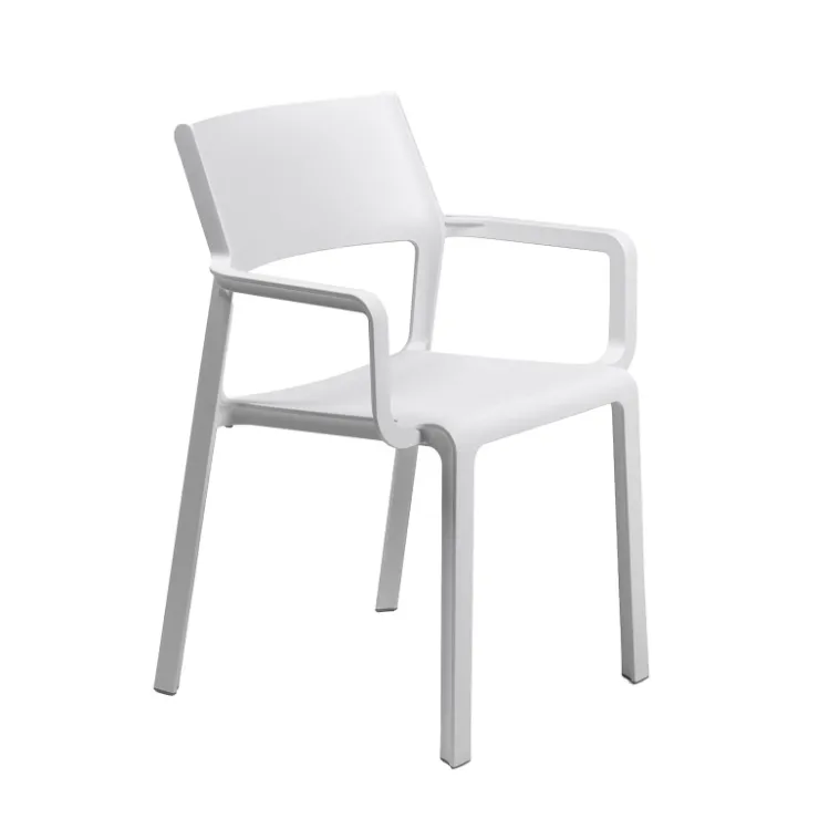 Chaise De Jardin|Fauteuil De Jardin*Trill Fauteuil de jardin empilable en polypropylène