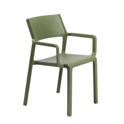 Chaise De Cuisine|Chaise De Salle à Manger*Trill Fauteuil moderne empilable en polypropylène