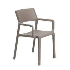 Chaise De Cuisine|Chaise De Salle à Manger*Trill Fauteuil moderne empilable en polypropylène
