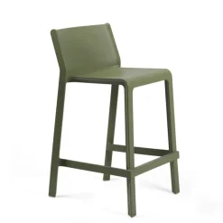 Tabouret Snack (assise +/- 65 Cm)|Tabouret De Bar (assise +/- 80 Cm)*Trill mini Tabouret snack en polypropylène empilable