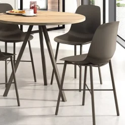 Perfecta Table De Cuisine|Table Pour Petit Espace*Triple Table ronde moderne en stratifié