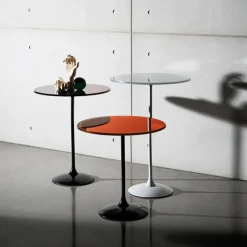Sovet Italia Table De Salon*Tulip Table guéridon en verre