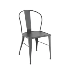 Jayso Chaise De Salle à Manger*Turia 531 Chaise industrielle vintage en métal