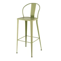 Jayso Tabouret De Bar (assise +/- 80 Cm)|Tabouret Snack (assise +/- 65 Cm)*Turia TB 317 Tabouret vintage en métal