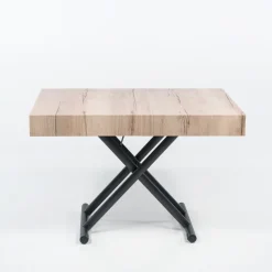 Altacom Table De Salon|Table Pour Petit Espace*Ulisse Table relevable en mélaminé avec allonges