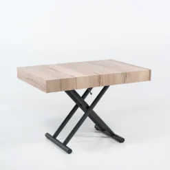 Altacom Table De Salon|Table Pour Petit Espace*Ulisse Table relevable en mélaminé avec allonges