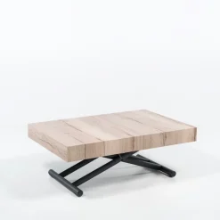 Altacom Table De Salon|Table Pour Petit Espace*Ulisse Table relevable en mélaminé avec allonges