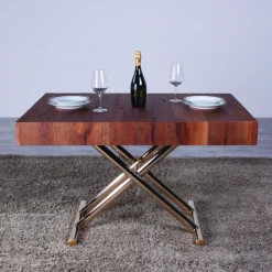 Altacom Table De Salle à Manger|Table De Salon*Ulisse Table relevable extensible pour petit espace en bois