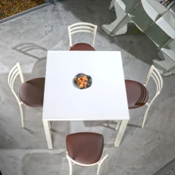 Carrier Chaise De Cuisine*Urane ® Chaise contemporaine en métal et synthétique fabrication française