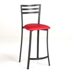 Carrier Tabouret Snack (assise +/- 65 Cm)|Tabouret De Bar (assise +/- 80 Cm)*Urane ® Tabouret de bar en métal assise synthétique fabrication française