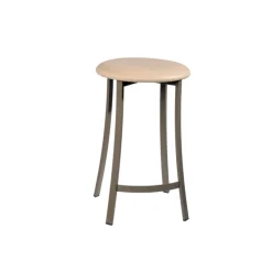 Carrier Tabouret Snack (assise +/- 65 Cm)|Tabouret De Bar (assise +/- 80 Cm)*Urane ® Tabouret snack sans dossier en synthétique et métal fabriqué en France