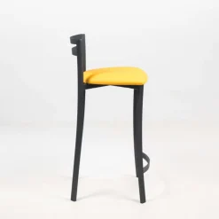 Carrier Tabouret Snack (assise +/- 65 Cm)|Tabouret De Bar (assise +/- 80 Cm)*Urane ® Tabouret snack avec dossier bas en synthétique et métal made in France