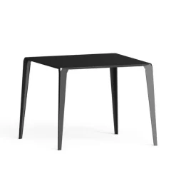Carrier Table De Jardin*Valence ® Table snack industrielle carrée pour jardin en métal