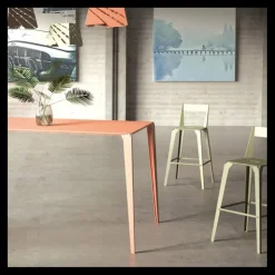 Carrier Tabouret De Bar (assise +/- 80 Cm)|Tabouret Snack (assise +/- 65 Cm)*Valence ® Tabouret snack industriel français en métal avec dossier