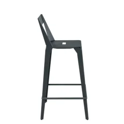 Carrier Tabouret De Bar (assise +/- 80 Cm)|Tabouret Snack (assise +/- 65 Cm)*Valence ® Tabouret snack industriel français en métal avec dossier