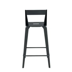 Carrier Tabouret De Bar (assise +/- 80 Cm)|Tabouret Snack (assise +/- 65 Cm)*Valence ® Tabouret snack industriel français en métal avec dossier