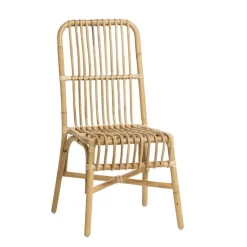 Kok Chaise De Salle à Manger|Chaise Salon*ValérieChaise ethnique en rotin naturel