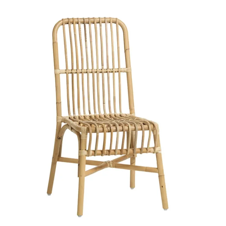Kok Chaise De Salle à Manger|Chaise Salon*ValérieChaise ethnique en rotin naturel