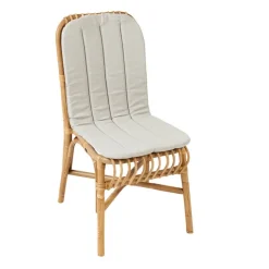 Kok Chaise De Salle à Manger|Chaise Salon*ValérieChaise ethnique en rotin naturel