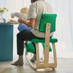 Varier Chaise De Bureau|Chaise Salon*Variable plus Chaise de bureau ergonomique à bascule en tissu