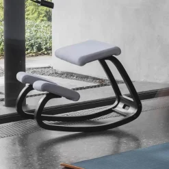 Varier Chaise De Salle à Manger|Chaise De Bureau*Variable ® Chaise de bureau ergonomique à bascule en tissu