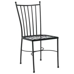 Jayso Chaise De Salle à Manger*Venecia Chaise d'intérieur style provençal en acier