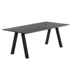 Perfecta Table De Salle à Manger*Veneto Table snack moderne stratifié avec pieds obliques