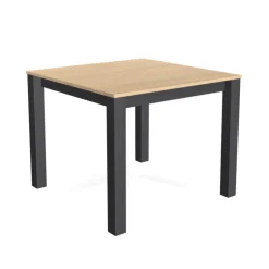 Perfecta Table De Salle à Manger*Verona Table carrée avec pieds métal conçue en Belgique