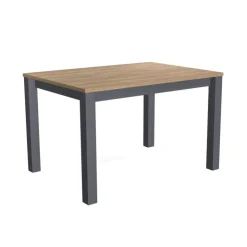 Perfecta Table De Salle à Manger*Verona Table rectangulaire en stratifié et pieds métal fabrication belge