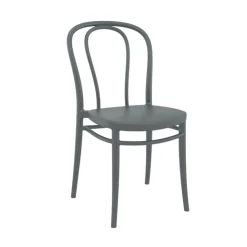 Chaise De Cuisine*Victor Chaise bistrot en polypropylène empilable