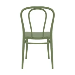 Chaise De Jardin*Victor Chaise de jardin bistrot empilable en polypropylène