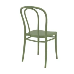 Chaise De Jardin*Victor Chaise de jardin bistrot empilable en polypropylène