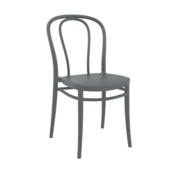 Chaise De Jardin*Victor Chaise de jardin bistrot empilable en polypropylène